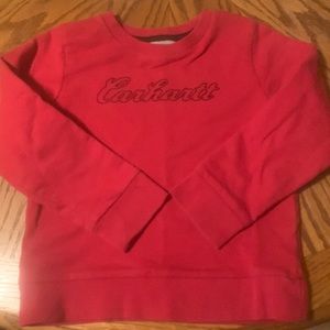 Red Carhartt long sleeve shirt, size 4t. Excellent condition